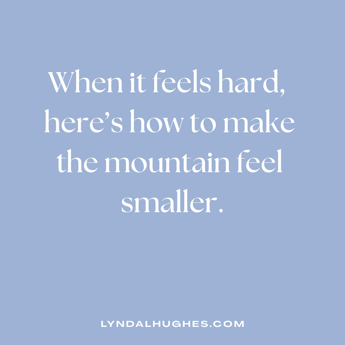 Dealing with difficult issues​