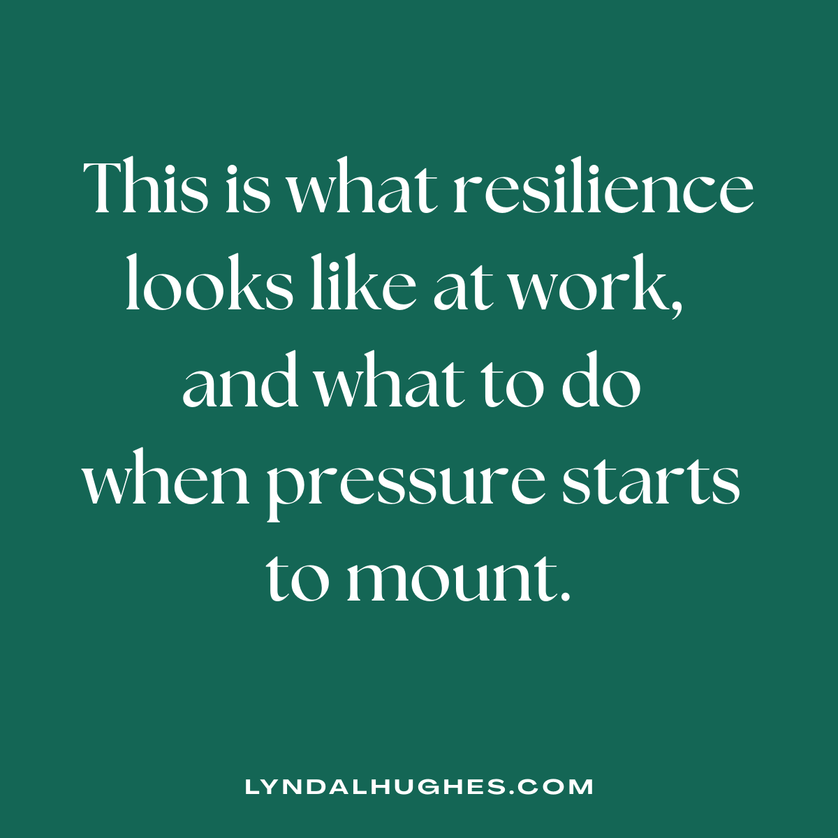 What is resilience (at work)? ​